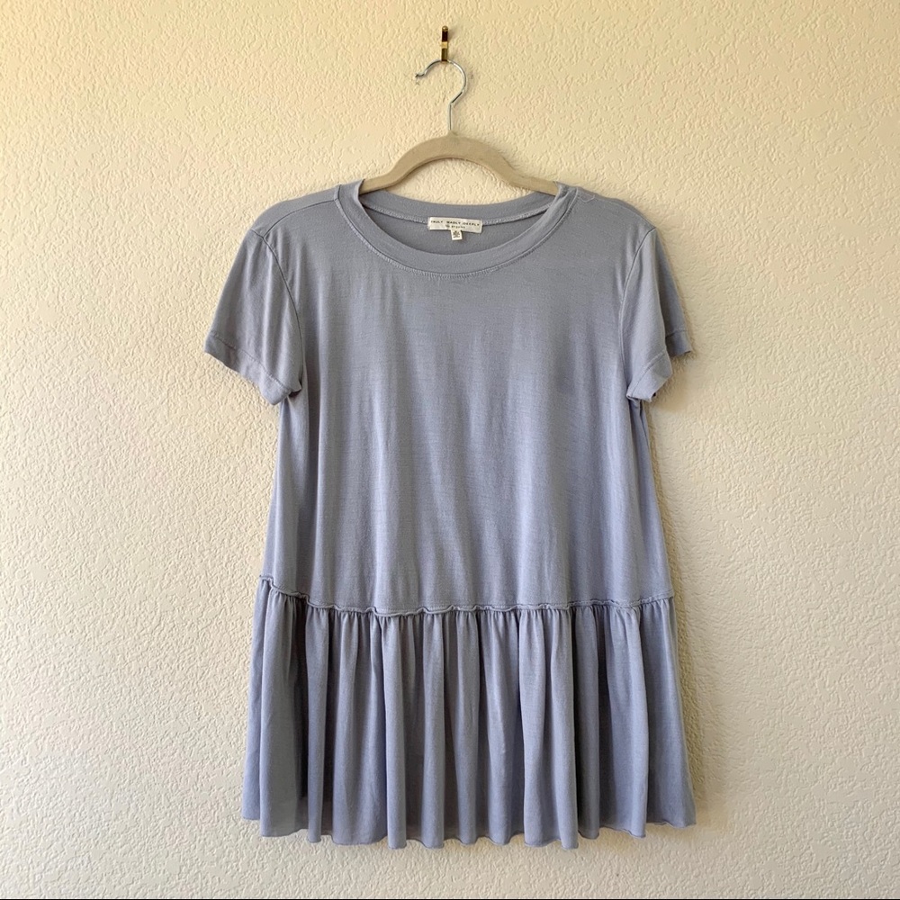 Truly Madly Deeply Powder Blue top